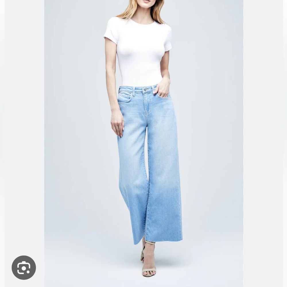 NEW L’AGENCE Danica Wide Leg Jeans